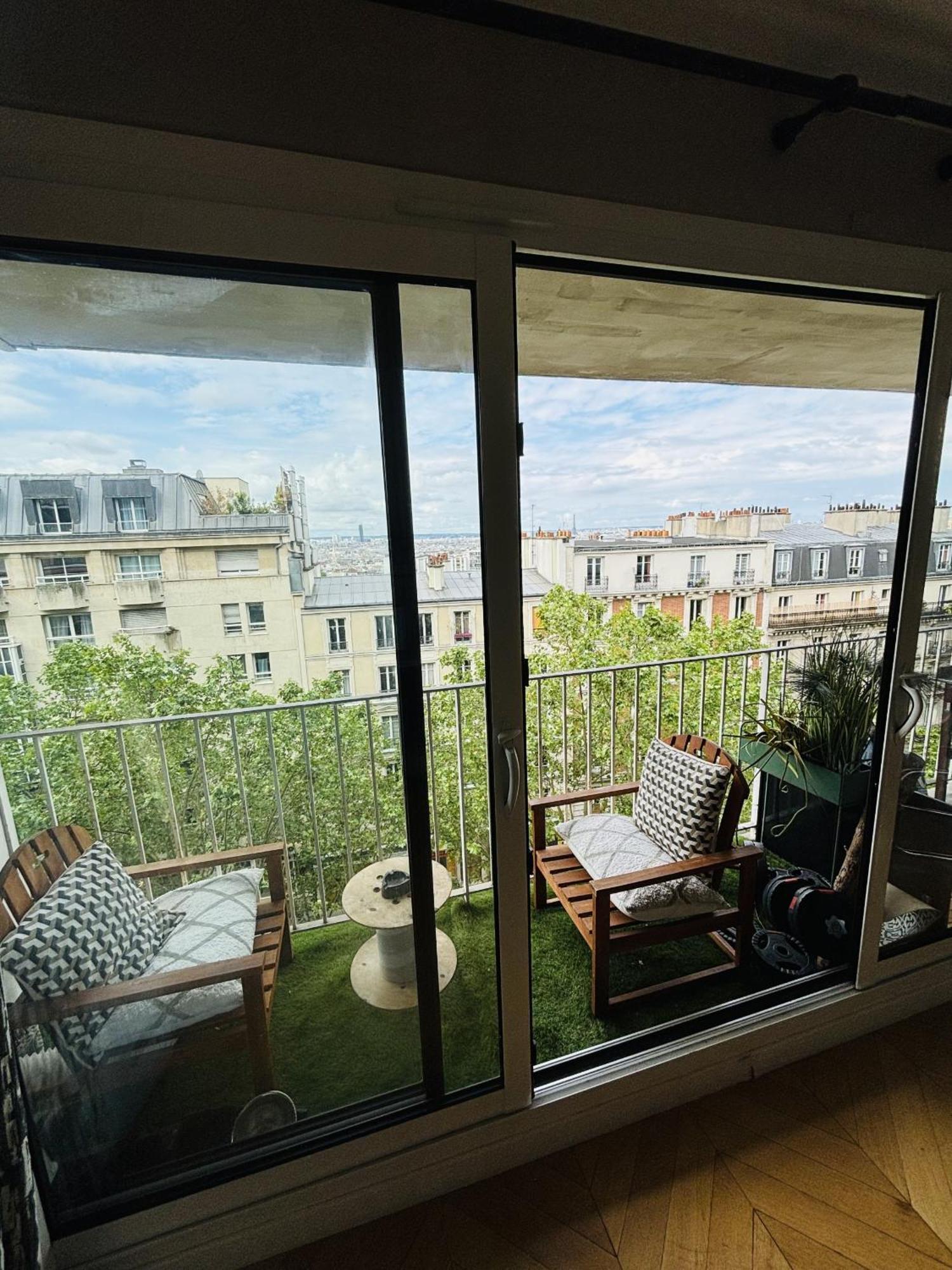 Appartement Apt Buttes Chaumont Vue *
